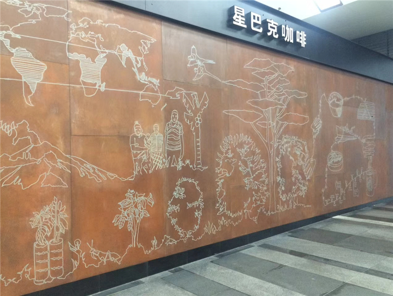 鸠江耐候钢幕墙